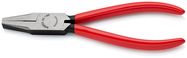 KNIPEX 20 01 180 Flat Nose Pliers with plastic coating black atramentized 180 mm