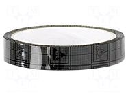 Tape: packaging; ESD; L: 36m; W: 24mm; Thk: 50um; polypropylene EUROSTAT GROUP