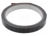 Tape: packaging; ESD; L: 36m; W: 12mm; Thk: 50um; polypropylene EUROSTAT GROUP