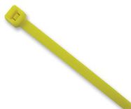 CABLE TIE, 368X4.8MM, YEL, PK100