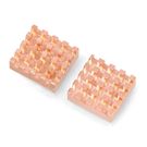 Set of copper radiators for Raspberry Pi 3/2/B+/Zero with thermal conductance tape