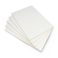 White HDF board - 3mm - 210x297mm - 5pcs.