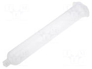 Syringe body; 55ml; natural; Luer Lock; for dispensers; QuantX FISNAR