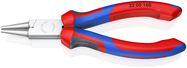 KNIPEX 22 05 160 Round Nose Pliers with comfort handles chrome-plated 160 mm