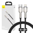 USB-C cable for Lightning Baseus Cafule, PD, 20W, 0,25m (black), Baseus