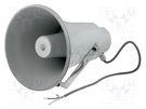 Loudspeaker; horn; 15W; 20Ω; 500÷5500Hz; Sound level: 110dB; IP66 VISATON