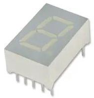DISPLAY, LED, 0.5", RED, ANODE