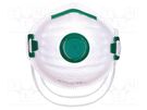 Dust respirator; disposable,with valve; FFP2 NR D FILTER SERVICE