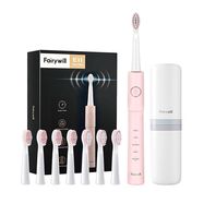 Sonic toothbrush with head set and case FairyWill FW-E11 (pink), FairyWill