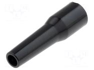 Accessories: strain relief; 2.8÷3.1mm; black; 00 LEMO