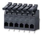 TERMINAL BLOCK, WIRE TO BRD, 9POS, 12AWG