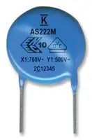 CAP, 2200PF, 760VAC, Y5U