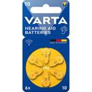 Hearing Aid Batteries Type 10 6-Blister