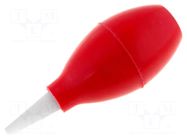 Rubber pumps; PTFE; L: 95mm SOLDER PEAK