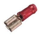 FEMALE DISCONNECT, 5.21MM, 22-18AWG, RED