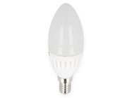 LED bulb E14 230V 9W 992lm candle, warm white, ceremic, LED line