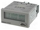 Counter: electronical; LCD; pulses; 99999999; IP66; on panel; H7EC OMRON