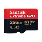 Memory card SANDISK EXTREME PRO microSDXC 256GB 200/140 MB/s UHS-I U3 (SDSQXCD-256G-GN6MA), SanDisk