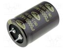 Capacitor: electrolytic; SNAP-IN; 15000uF; 35VDC; Ø30x45mm; ±20% SAMWHA