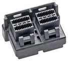 CONNECTOR, RCPT, 72POS, PRESS FIT