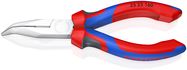 KNIPEX 25 25 160 Snipe Nose Side Cutting Pliers (Radio Pliers) with comfort handles chrome-plated 165 mm