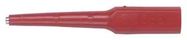 ADAPTER, BANANA JACK-SOCKET TIP, RED