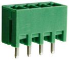 TERMINAL BLOCK, HEADER, 4POS, TH