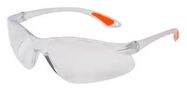 WRAPAROUND SAFETY GLASSES, CLEAR