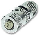 CONNECTOR, RECEPTACLE, 4 WAY, CABLE