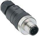 FIELD ATTACHABLE CONNECTOR, M12, 4POS