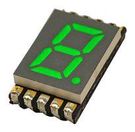 DISPLAY, SEVEN SEGMENT, 7.62MM, GREEN