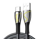 USB to USB-C cable Joyroom S-1230K6 3A 1.2m (black), Joyroom