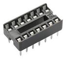 DIP SOCKET, 14POS, 2ROW, 2.54MM, TH