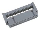 CONNECTOR, RECEPTACLE, 20POS, 2.54MM