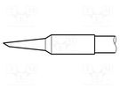 Tip; conical sloped; 1.2mm; longlife JBC TOOLS