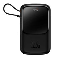 Powerbank Baseus Qpow PRO with cable, 10000mAh, 22.5W (Black), Baseus