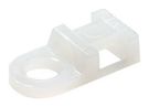 CABLE TIE MOUNT, PA66, NATURAL, PK1000