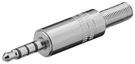 Plug - 3.5 mm - stereo - 3.5 mm jack plug (4 pin, stereo)