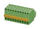 TERMINAL BLOCK, PLUGGABLE, 7POS, 20AWG