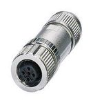 SENSOR CONNECTOR, M12, RCPT, 2POS, CABLE
