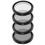 Set of 4 TELESIN CPL/ND8/ND16/ND32 filters for DJI Osmo Action 3 / 4 / 5, Telesin