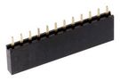 CONNECTOR, RCPT, 16POS, 1ROW, 2.54MM