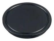 SWITCH BUTTON, ROUND FLUSH, 22MM, BLK