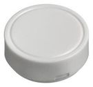 SW BUTTON, ROUND EXTENDED, 22MM, WHITE