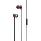 LDNIO HP02 wired earbuds, 3.5mm jack (black), LDNIO