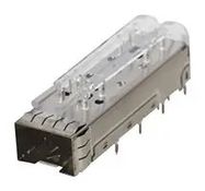 I/O CONN, SFP+, RCPT, 20POS, R/A, SMT
