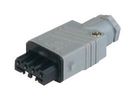 POWER CONN, RCPT, 4+PE, SCREW, CABLE