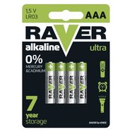 RAVER Alkaline Battery LR03 (AAA), Raver