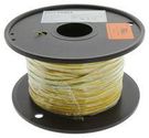 HOOK-UP WIRE, 24AWG, YEL/GRN, 305M, 300V