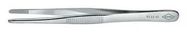 TWEEZER, STRAIGHT/ ROUND, SS, 120MM